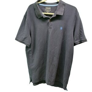 IZOD Advantage‎ Performance Stretch Navy Blue Polo Shirt Mens XL